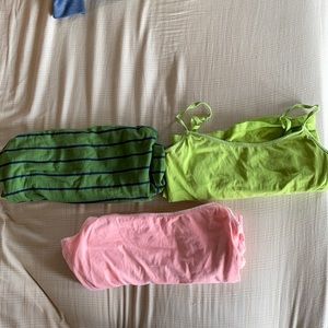 3 Aeropostale spaghetti strap tank tops